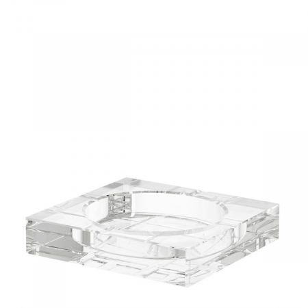 Produse -   Scrumiera din sticlă cristal Ledbury 107341 EICHHOLTZ