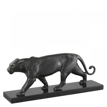 Produse -   Sculptura de bronz Panther pe bază de marmură 109572 EICHHOLTZ