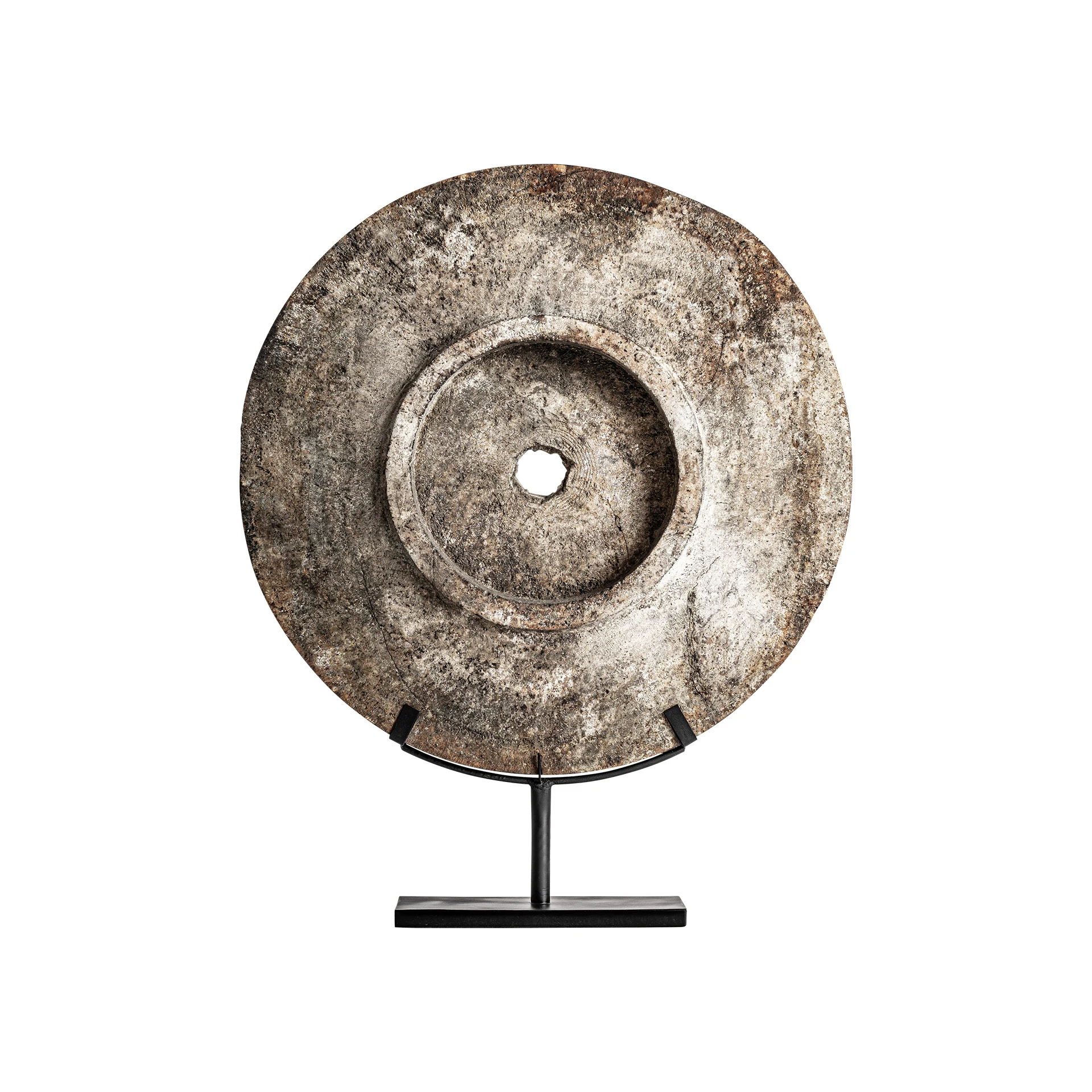 Produse - Sculptura Decorativa din Fier si Lemn de Suar, Tonuri Maronii, 60x12x74 cm, Stil Etnic - VicalHome 36594