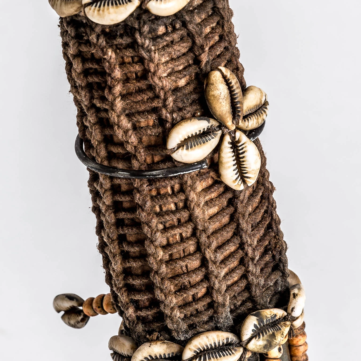 Sculptura Decorativa din Lemn Tropical, Ciocolatiu, 9x9x52 cm, Stil Etnic - VicalHome 26092 [14]