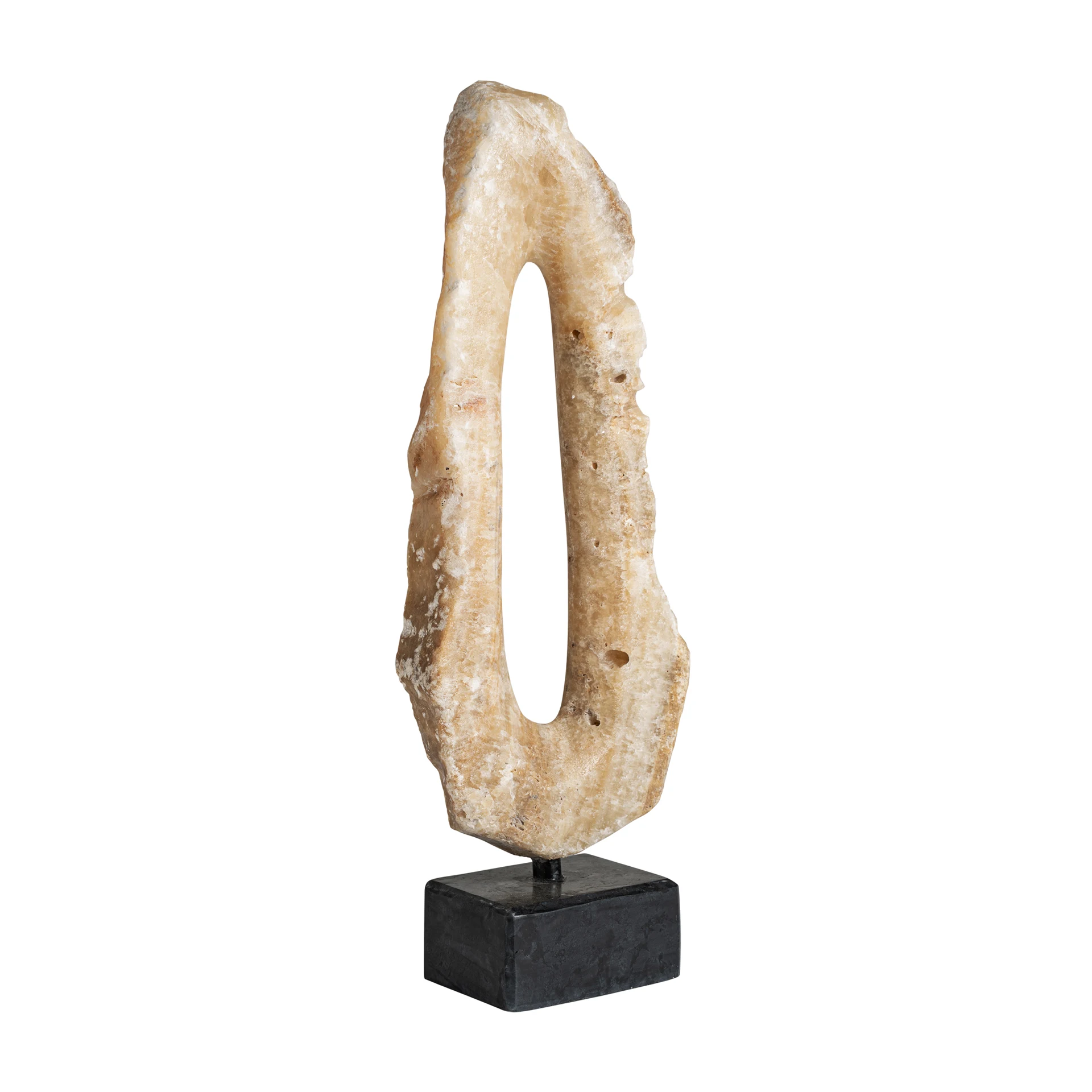 Sculptura Decorativa din Onix, Crem, 27x13x75 cm - VicalHome 36613 [6]