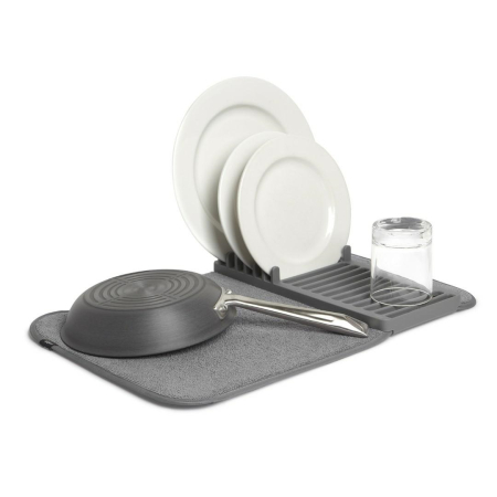 Bucatarie - Scurgătoare de Vase Udry Mini, Material Sintetic Grafit - Umbra