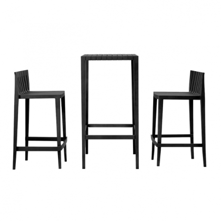 Set 1 masa bar+2 scaune Spritz h 87 cm, polipropilena, diverse culori, 56021 W - Vondom [1]