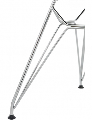 Scaun alb de design Mikko picioare crom otel / polipropilena, CH01680WHCH - Kokoon [7]