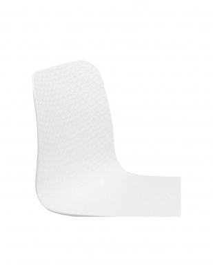 Scaun alb de design Mikko picioare negre otel / polipropilena, CH01690WHBL - Kokoon [5]