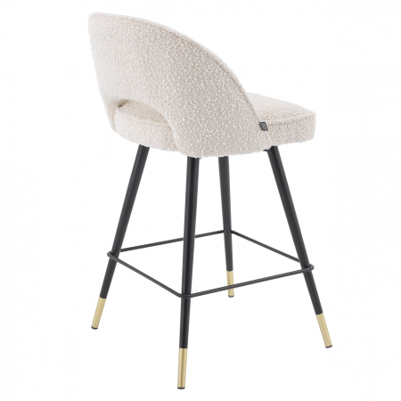   Scaun de bar Cliff bouclé crem set de 2 114649 EICHHOLTZ [3]