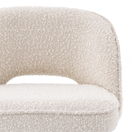   Scaun de bar Cliff bouclé crem set de 2 114649 EICHHOLTZ [4]