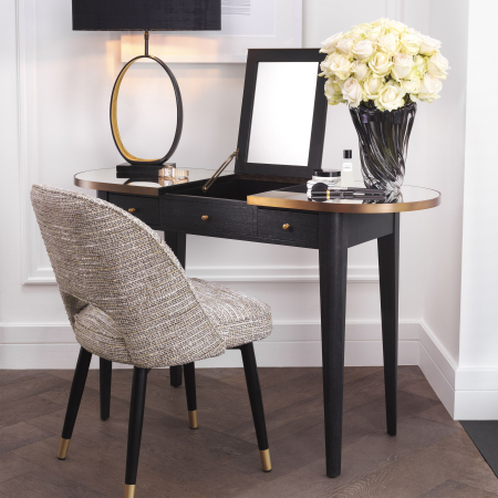   Scaun de dining Cliff mademoiselle bej set de 2 115282 EICHHOLTZ [1]