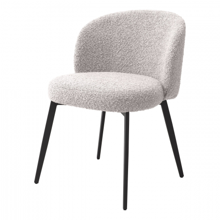   Scaun de dining Lloyd bouclé negru set de 2 115994 EICHHOLTZ [13]