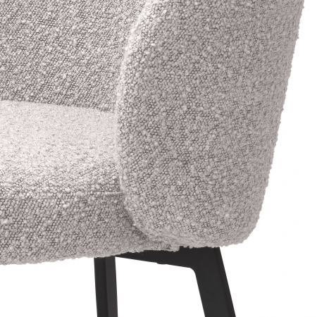   Scaun de dining Lloyd bouclé negru set de 2 115994 EICHHOLTZ [17]