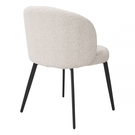  Scaun de dining Lloyd bouclé negru set de 2 115994 EICHHOLTZ [10]