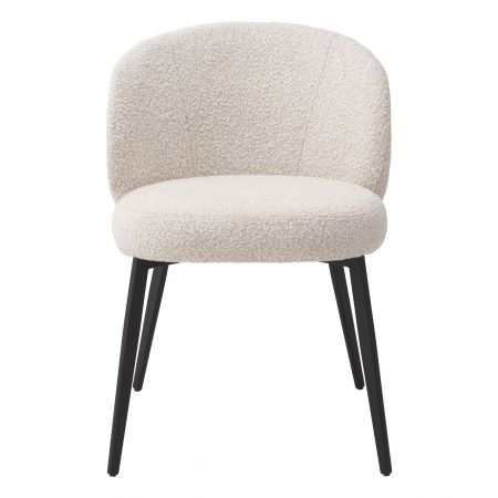   Scaun de dining Lloyd bouclé negru set de 2 115994 EICHHOLTZ [8]