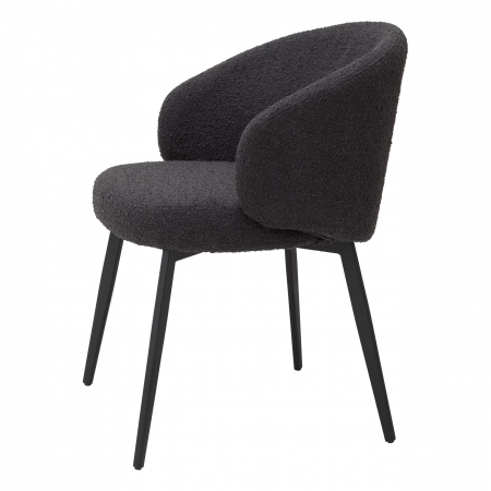   Scaun de dining Lloyd cu brațe bouclé crem set de 2 115093 EICHHOLTZ [9]