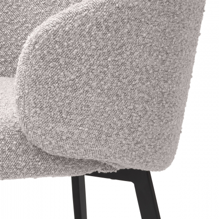   Scaun de dining Lloyd cu brațe bouclé crem set de 2 115093 EICHHOLTZ [17]
