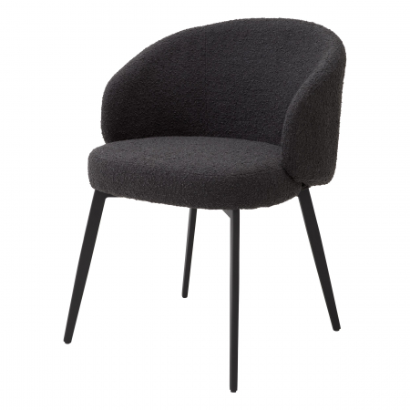   Scaun de dining Lloyd cu brațe bouclé crem set de 2 115093 EICHHOLTZ [7]