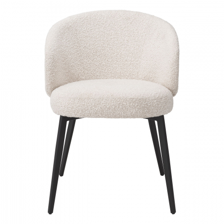   Scaun de dining Lloyd cu brațe bouclé crem set de 2 115093 EICHHOLTZ [2]