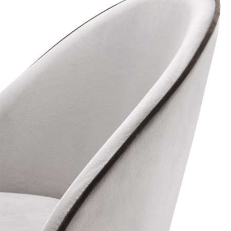   Scaun de dining Cooper roche gri deschis catifea set de 2 113124 EICHHOLTZ [6]