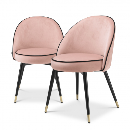   Scaun de dining Cooper roche gri deschis catifea set de 2 113124 EICHHOLTZ [18]