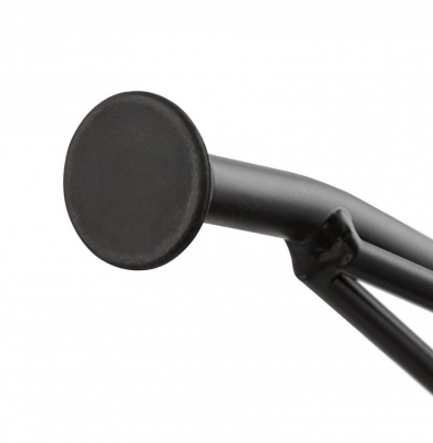 Scaun negru de design Mikko picioare negre otel / polipropilena, CH01720BLBL - Kokoon [6]