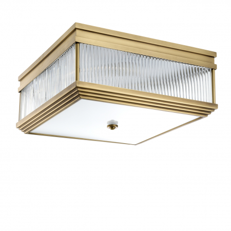   Plafoniera Marly cu finisaj din alamă antică 112858 EICHHOLTZ [1]
