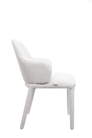 Set de 2 Scaune Akira 45x50x83 cm, 100% Poliester Bej - King Home [6]