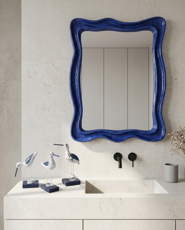 Set de 3 Decoraţiuni Marino, Alb, Albastru - SHP [4]