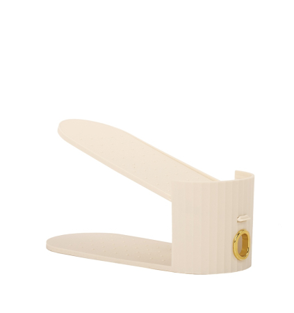 Set de 3 Inserții pentru Dulapul de Pantofi Easy 9x9x25 cm, Plastic Bej - SHP [1]