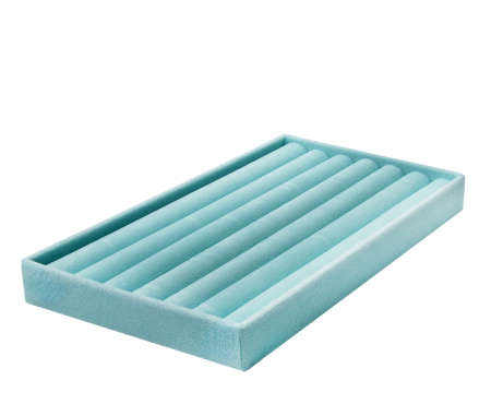 Set de 4 organizatoare pentru bijuterii Sorrel, Catifea Albastru - SHP [3]