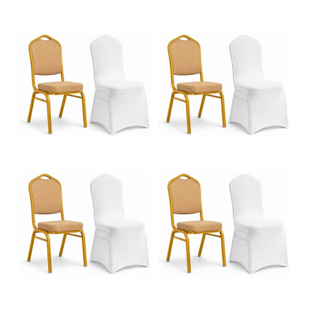 Produse - Set de 4 Scaune Hera 46x58x93,5 cm - King Home