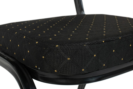 Set de 4 Scaune Heron 46x58x93,5 cm, Negru - King Home [3]