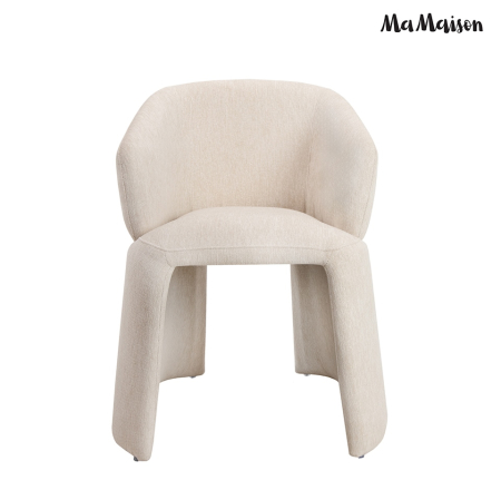 Set de 4 Scaune Tomi 60x60x81 cm, Bej - MaMaison [5]