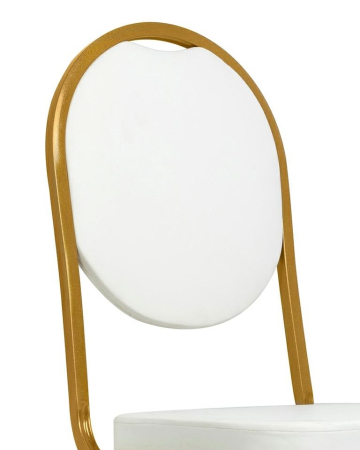 Set de 6 Scaune Hestia 44x56x93,5 cm, Alb - King Home [4]