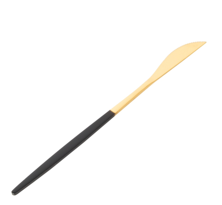 Set de Tacâmuri Harods 10x2x25 cm, Oțel Inoxidabil Auriu-Negru - SHP [3]
