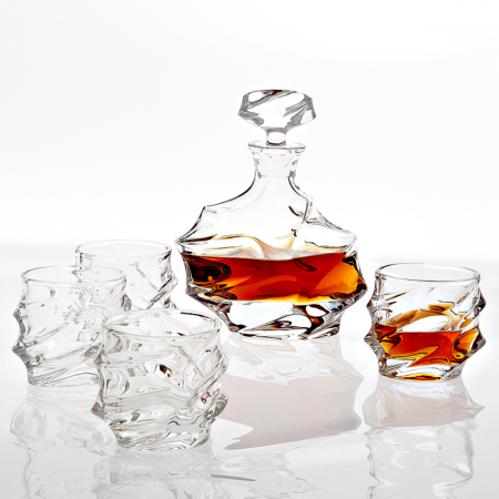 Produse -   Set decantor Gatsby Cristal S/5 109091 EICHHOLTZ