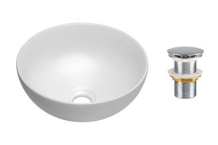 Promotii - Set lavoar cu ventil click-clack lavoar aplica COMAD SET-DOMI MW T201L-3