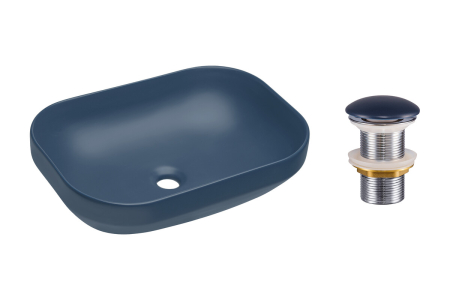 Promotii - Set lavoar cu ventil click-clack lavoar aplica COMAD SET-NELI MNB T201MNB-3