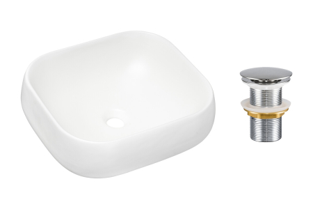 Promotii - Set lavoar cu ventil click-clack lavoar aplica COMAD SET-NIKA MW T201L-3