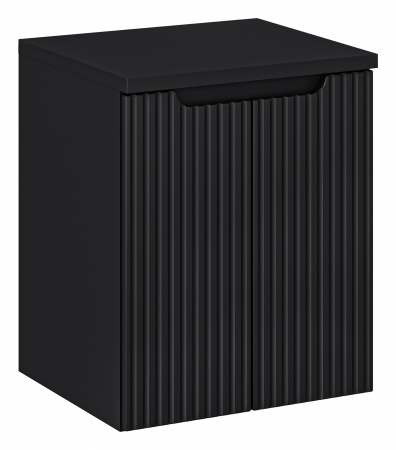 Seturi mobilier baie - SET MASCA + BLAT NOVA BLACK 50 CM 2 UȘI