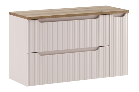 Promotii - Set mobilier 100 cm cu blat Nova Cashmere COMAD SET-NOC B OAK 100CM S LC