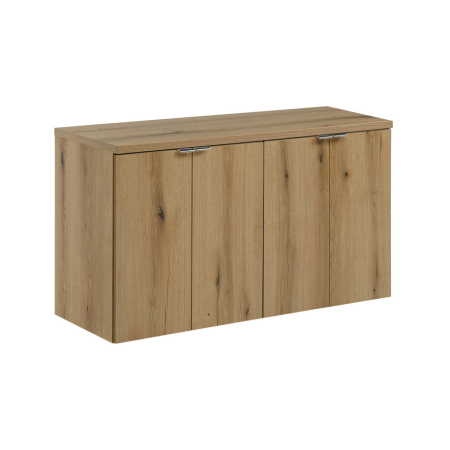 Promotii - Set Mobilier Baie Nova Oak 100 cm, cu Blat, Stejar Coast Evoke - COMAD