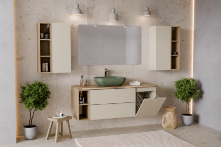 Set mobilier 80cm cu blat Dalia Cashmere COMAD SET-DC B CREMONA 80CM [4]