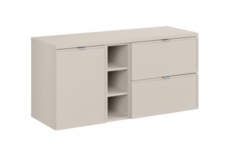 Seturi mobilier baie - Set mobilier baie 120 cm cu blat Bella Cashmere