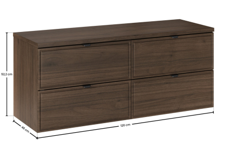 Set mobilier 120 cm cu blat Terra Villa COMAD SET-TEV B VILLA 120CM [2]