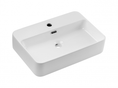 Set mobilier baie 80cm cu blatul de lucru și lavoar Trust Ocean Beige [3]