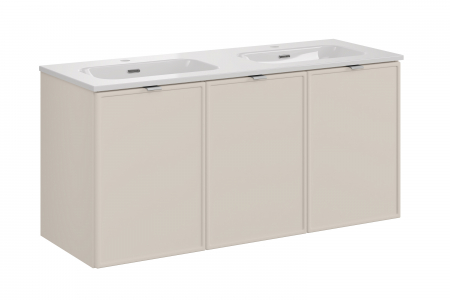 Seturi mobilier baie - Set mobilier baie 120cm cu dulap FLY lavoar Bella Cashmere