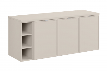 Seturi mobilier baie - Set mobilier baie 140 cm cu blat Bella Cashmere COMAD