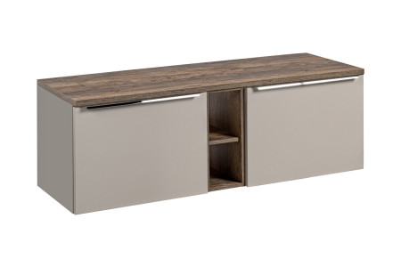 Mobilier Baie - Set mobilier 140cm cu blat Santa Fe Taupe COMAD SET-SFT B 140CM SANTA FE OAK 81-01