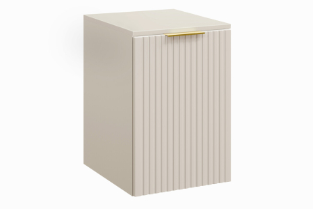 Promotii - Set Mobilier Baie Adel Cashmere 40 cm, cu Blat, Cașmir Mat - COMAD