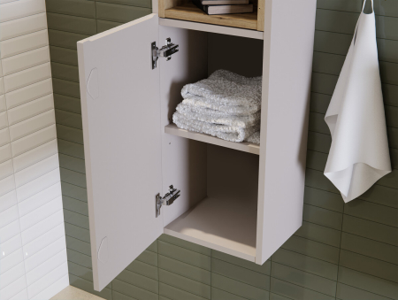 Set mobilier 100 cm cu blat și dulap înalt Nova Cashmere COMAD SET-NOC B CASHMERE 100CM 1S HCLB [7]