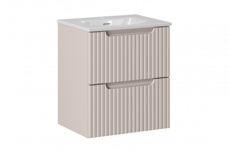 Seturi mobilier baie - Set mobilier baie 50cm cu lavoar SKY Nova Cashmere